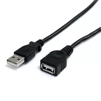 StarTech.com 0,91 m Schwarz USB 2.0 Verlängerungskabel A auf A - M/F