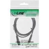 InLine DC-Verlängerungskabel, DC-Stecker männlich/weiblich 5,5x2,1mm, schwarz, 3m