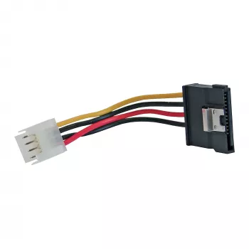 InLine SATA Stromadapterkabel 3,5 Zoll / 15-poliger SATA mit Verriegelung 0,15 m