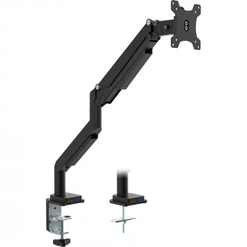 InLine Tischhalterung mit Lift und USB/Audio bis max. 82 cm 32 Zoll 9 kg