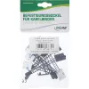 Verstellbarer Kabelclip InLine 85 mm, schwarz, 10 Stück