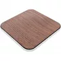 InLine Qi woodcharge, kabelloses Schnellladegerät, 5/7,5/10W/15W, USB-C, ohne Logo
