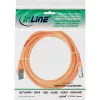 InLine Patchkabel S/FTP PiMF Cat.6A halogenfrei 500 MHz Orange 1 m