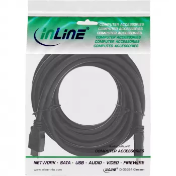 HDMI-Kabel High Speed InLine 17603E 3m Stecker/Stecker schwarz