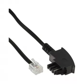 InLine TAE-F-Kabel, für Import, TAE-F auf 6P4C, 20 m