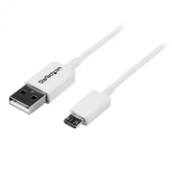 StarTech.com 1 m Weißes Micro-USB-Kabel - A auf Micro-B