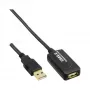 InLine USB 2.0 aktives Signalverstärkerkabel Typ A Stecker / A Buchse, 25 m