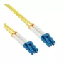 InLine Glasfaser-Duplexkabel LC/LC 9/125µm OS2 25m