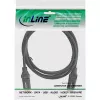 InLine High Speed HDMI Drehkabel, m. Eth., AM/AM, schwarz, Goldkont., 3m