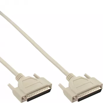 InLine serielles Verlängerungskabel 37 Pin DB37 Stecker / Stecker direkt 1m