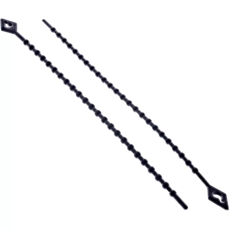 Kabelbinder InLine 100 mm schwarz, 100er-Pack — 100 mm Länge, schwarz, 100 Stk.