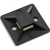Kabelbinderhalterungen selbstklebend InLine 30×30 mm, schwarz, 10 Stück