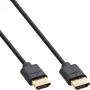 InLine Slim Ultra High Speed HDMI-Kabel M/M 8K4K vergoldet schwarz 2m