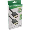 InLine Slim Ultra High Speed HDMI-Kabel M/M 8K4K vergoldet schwarz 2m