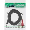 Audiokabel 2x Cinch-Buchse / 3,5 mm Stereo-Klinkenstecker 3 m InLine 89941C