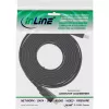 InLine HDMI Flachkabel High Speed Kabel mit Ethernet vergoldet schwarz 1m