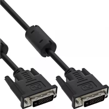 InLine DVI-D-Kabel 24+1 Stecker/Stecker Dual Link 2 Ferritkerne 3m