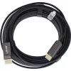 InLine DisplayPort auf HDMI AOC Konverterkabel, 4K/60Hz, schwarz, 25m