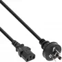 InLine Netzkabel, China-Stecker / 3pin IEC C13-Stecker, 0,5m