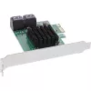 InLine SATA 6Gb/s Controller mit 4x SATA, PCIe 2.0