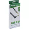 InLine schlank Audiokabel 3,5 mm Stecker / Stecker abgewinkelt Stereo 0,5 m