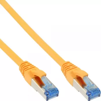 InLine Patchkabel S/FTP PiMF Cat.6A halogenfrei 500 MHz gelb 7,5 m