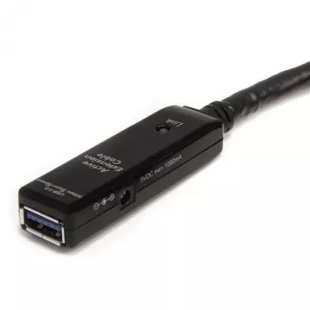 StarTech.com 3m USB 3.0 Aktives Verlängerungskabel – M/F, 3 m, USB A, USB A, USB 3.2 Gen 1 (3.1 Gen 1), Schwarz