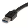 StarTech.com USB3AAEXT3M aktives USB-3.0-Verlängerungskabel, USB-A-Stecker auf USB-A-Buchse, 3 m, schwarz
