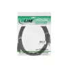 InLine USB 3.2 Gen.1 Kabel, USB-A auf Micro-USB B, 5 m, Schwarz (35450)