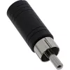 InLine Audio Adapter Cinch-Stecker / 3,5 mm Mono-Buchse 99325