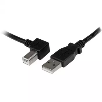 StarTech.com 3m USB 2.0 A auf linksgewinkelter B Kabel - M/M