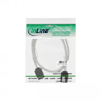 InLine SATA 6Gb/s Rundkabel mit Verriegelungen 0,75m