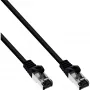 InLine Patchkabel S/FTP PiMF Cat.8.1 halogenfrei 2000MHz schwarz, 10m