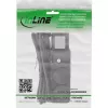 InLine 16493O Stromverlängerung 3 m 3 AC-Ausgänge Schwarz