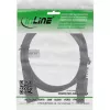 InLine Netzkabel, C14-Buchse auf C5-Stecker, schwarz, 3m