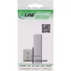 DisplayPort Umschalter InLine 17291I Grau Schwarz Goldbeschichtet