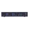 InLine 57885C KVM-Switch, 2-Port, HDMI, 8K@60Hz, USB 3.2, mit IR & RS-232