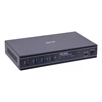 InLine 57885E KVM-Switch, 2-fach, HDMI & USB-C, 4K60Hz
