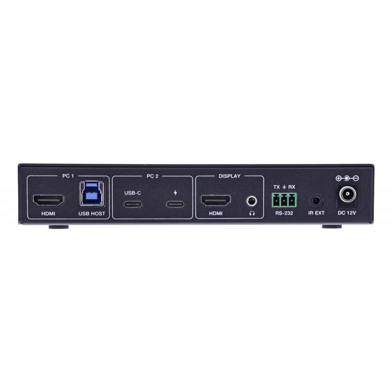 InLine 57885E KVM-Switch, 2-fach, HDMI & USB-C, 4K60Hz