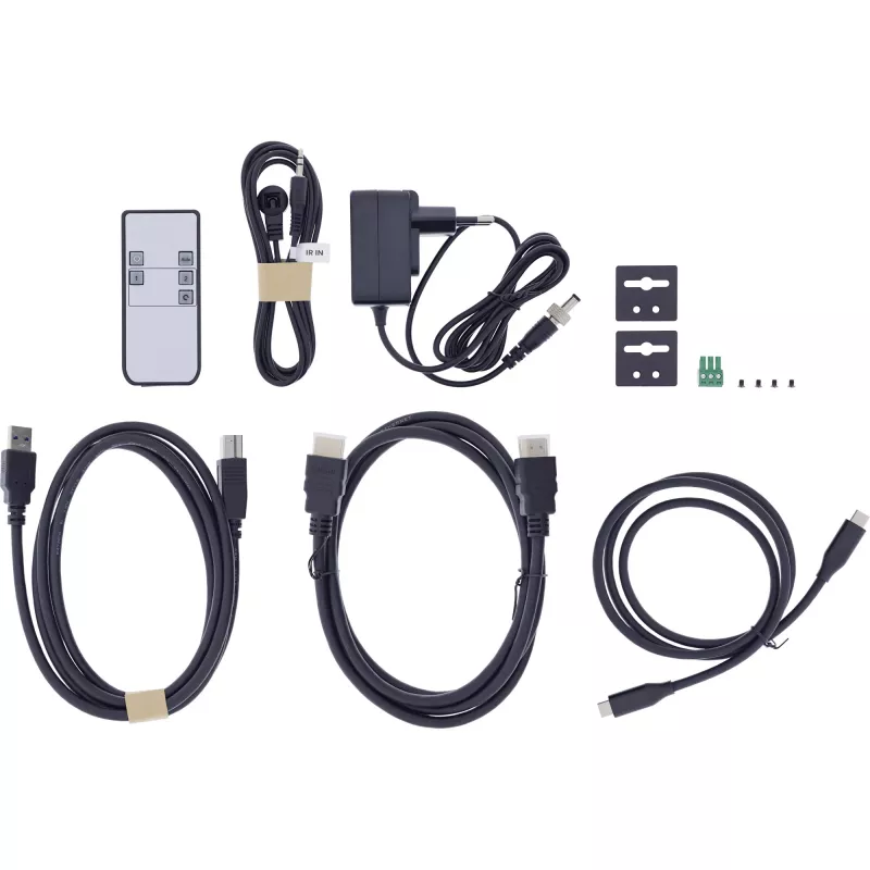 InLine 57885E KVM-Switch, 2-fach, HDMI & USB-C, 4K60Hz