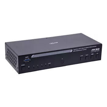 InLine 57885I KVM-Switch, 4-fach, HDMI, 4K60Hz, Multiviewer, USB-Hub, schwarz
