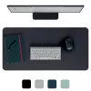 Leitz Große Schreibtischmatte. Produktfarbe: Schwarz, Material: Polyvinylchlorid (PVC). Breite: 400 mm, Tiefe: 800 mm, Höhe: 2 mm