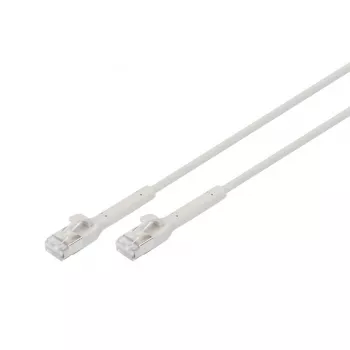 Digitus CAT 6A F-FTP biegbares Patchkabel Kupfer 1 m Grau