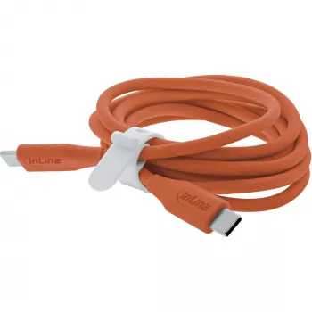 USB-Kabel InLine 35892O 2 m USB-C Orange USB 2.0 0,48 Gbit/s