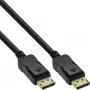 InLine B-17101P Bulk-Pack mit 50 DisplayPort-Kabeln, 4K2K, Schwarz, Vergoldet, 1 m