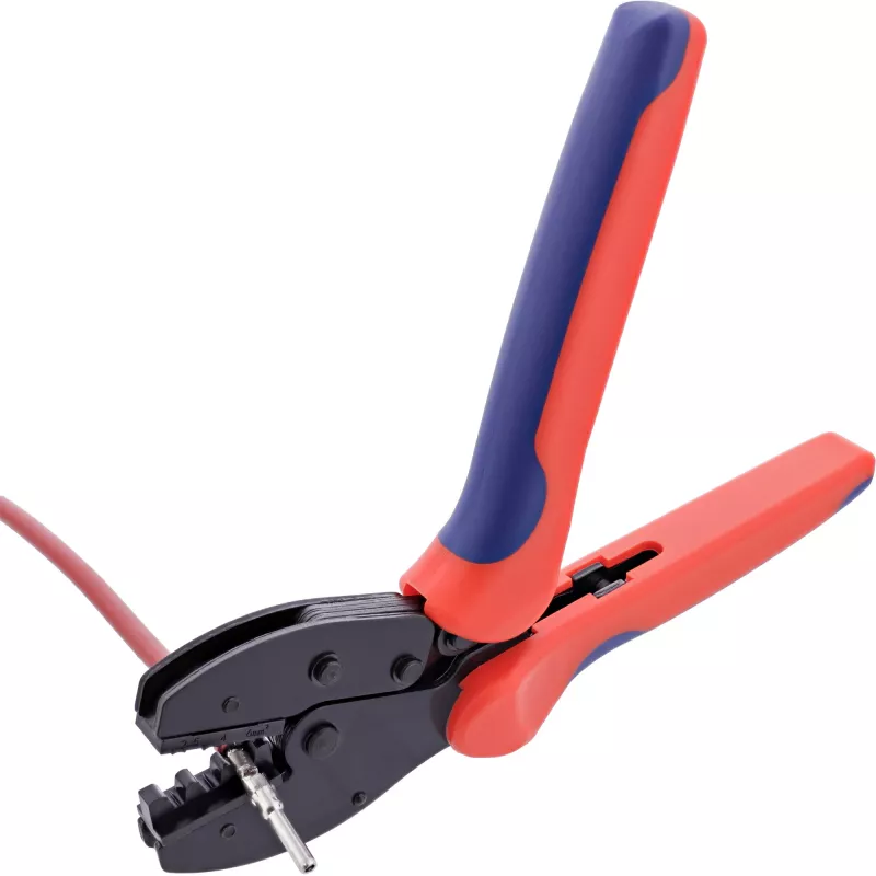 InLine 94100 Crimpzange für MC4 / PV4 Solar-Photovoltaik-Steckverbinder, 2,5–6 mm² (14–10 AWG), 7,5 x 22 x 2,5 cm