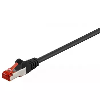 Netzwerkkabel Goobay 95528 Schwarz 7,5 m Cat6 S/FTP