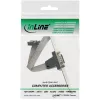 InLine Seriell Slotblende, 9-polig Stecker auf 10-poligen internen Anschluss 1:1, 0,25 m