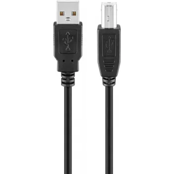 USB 2.0 Hi-Speed Kabel Goobay 93597 3m Schwarz
