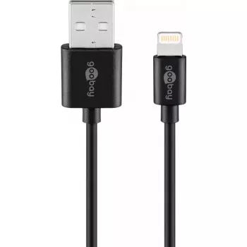 Lightning USB Lade- und Synchronisationskabel Goobay 72906